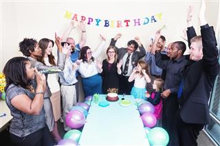 Happy Birthday Office Party