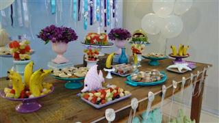 Under the sea fruit theme decoration for a party