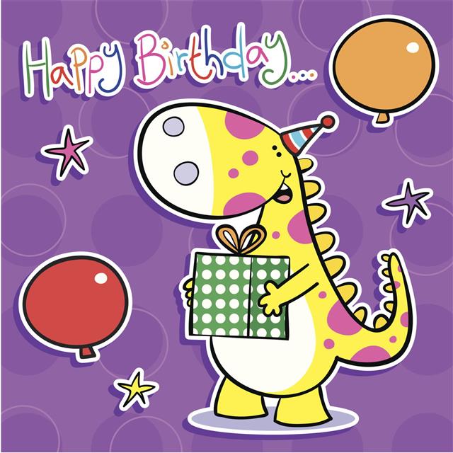 Cute Dino Birthday