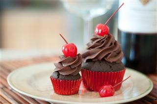 Fancy Chocolate Cupcakes