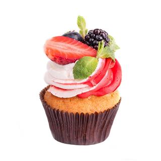 Cupcakes With Berries