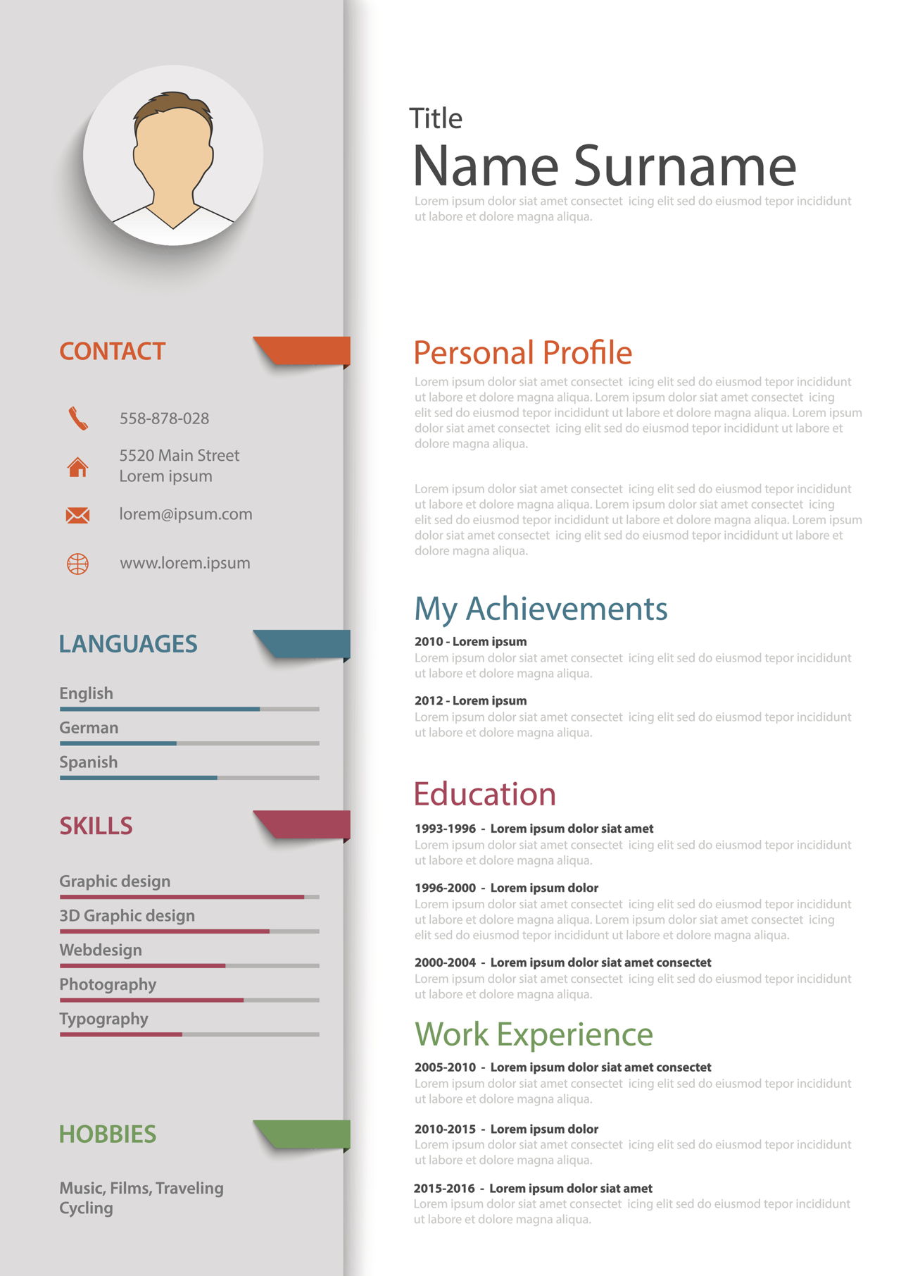 Blank Resume Forms Free Printable Resume Templates IBuzzle