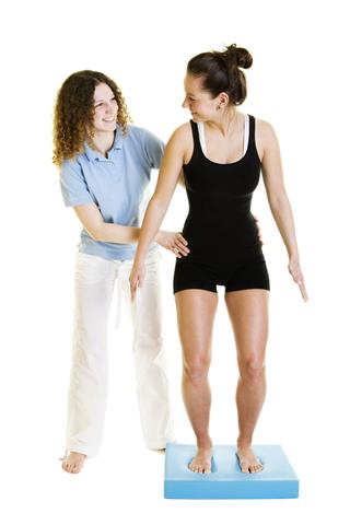 Physiotherapy Young Woman