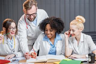Medical Students In Classroom
