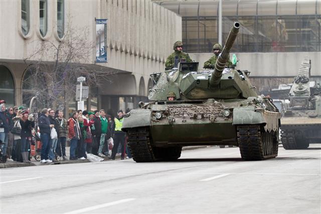 Canadian Military Leopard C2 Tank