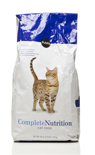 Publix Complete Nutrition Cat Food Bag