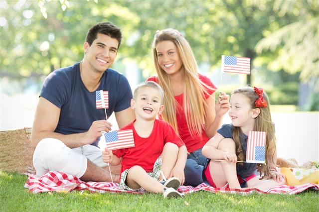 Fourth Of July Family Picnic