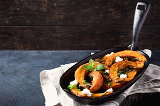 Roasted Pumpkin With Aromatic Herbs
