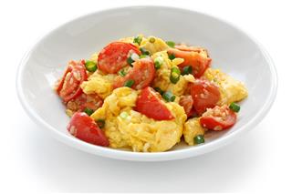 Scrambled Eggs With Tomatoes