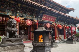 Wong Tai Sin Temple In Hong Kong