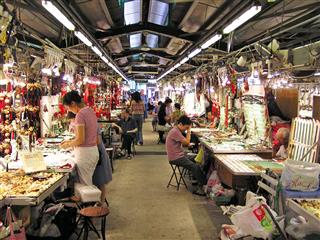 Jade Market In Hong Kong
