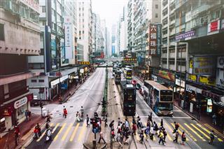 Hong Kong Crosswalk