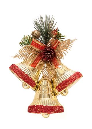Christmas Bells Decoration Isolated
