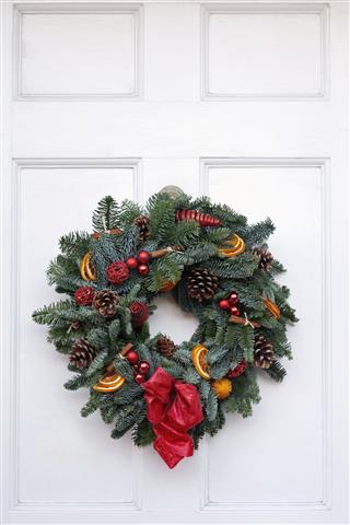 Blue Spruce Christmas Wreath