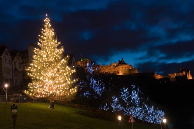 Edinburgh At Christmas