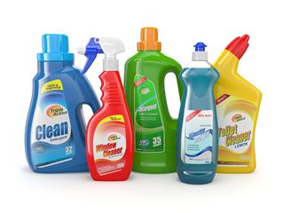 Plastic Detergent Bottles Cleaning Products