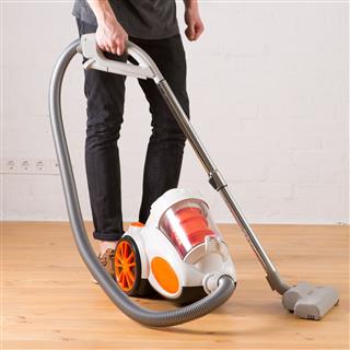 Cleaning With Vacuum Cleaner