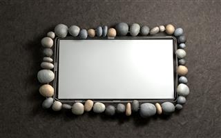 Hanging Stone Picture Frame