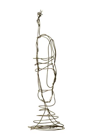 Trumpet Wire Sculpture