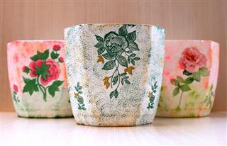 Beautiful Decorative Flowerpot Handmade