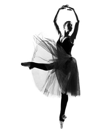 Woman Ballet Dancer Ballerina Black Swan