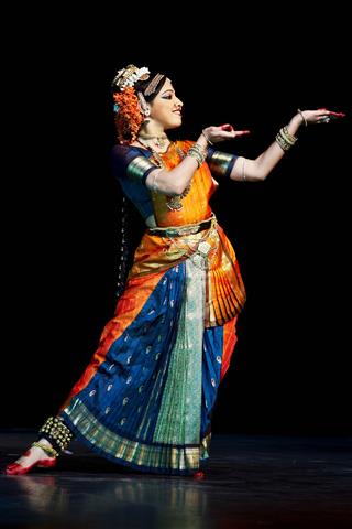 Classical Indian Kuchipudi Dancer