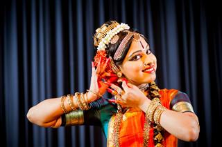 Traditional Dancer In India