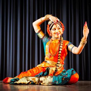 Traditional Dancer In India
