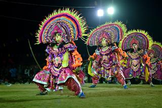 Chhau Dance Indian Tribal Martial Dance