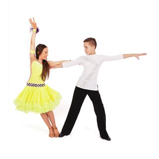 Boy And Girl Dancing Ballroom Dance