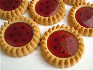 Strawberry Filled Biscuits