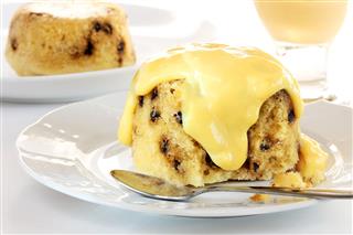 Spotted Dick With Custard