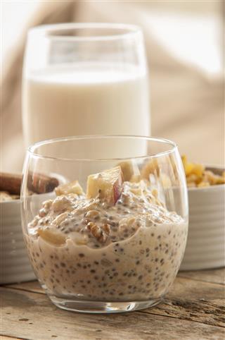 Chia Pudding With Fresh Fruits