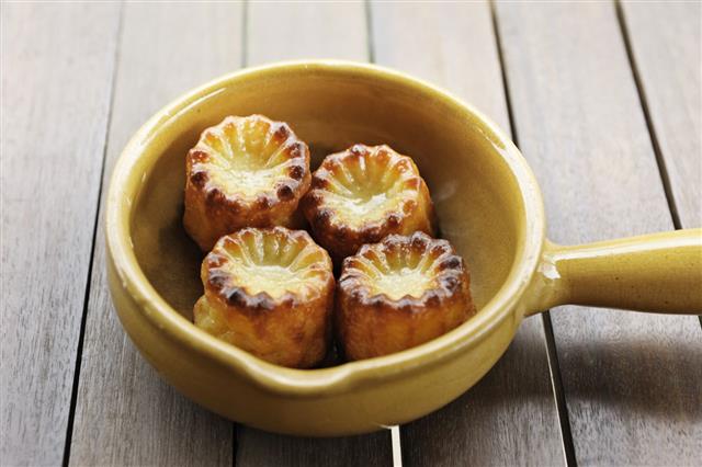 Cannele Traditional French Custard Desserts