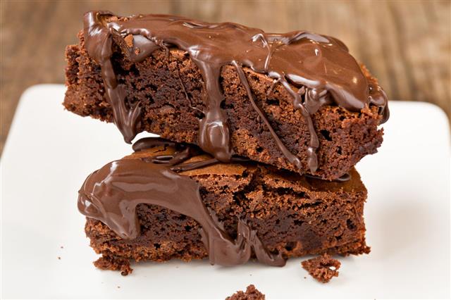 Frosted Fudge Brownies