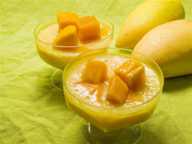 Mango Sago Pudding