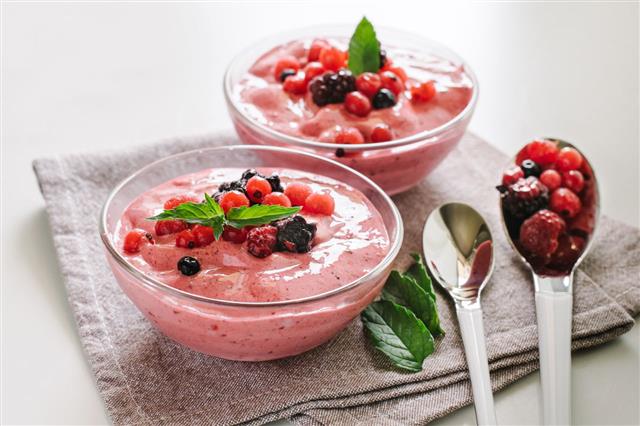 Mousse Of Mixed Berries