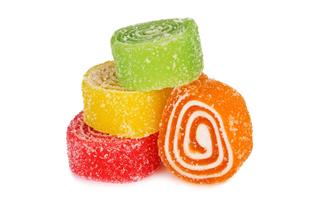 Colorful Fruit Jelly Candy