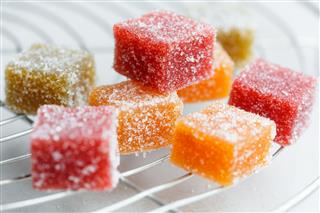 Fruit Cube Jelly Candy