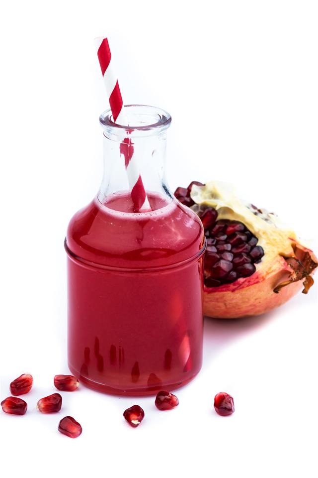 Pomegranate Juice With Fruits