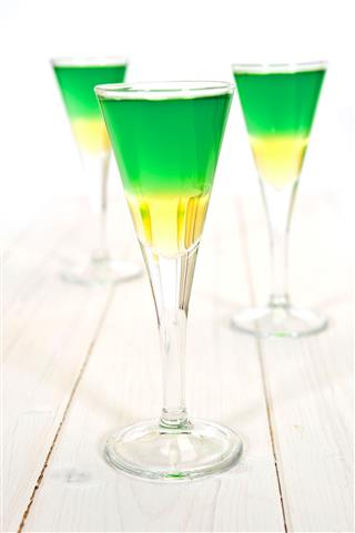 Green Gold Cocktail