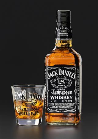 Jack Daniels Whiskey Bottle