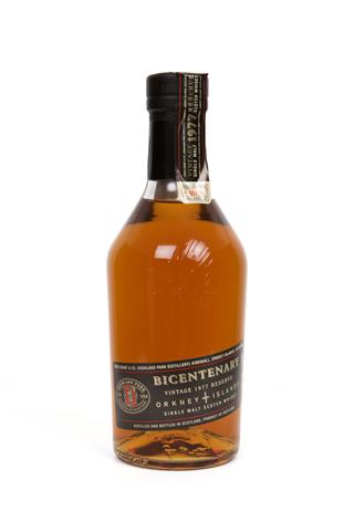 Highland Park Bicentenary Bottle