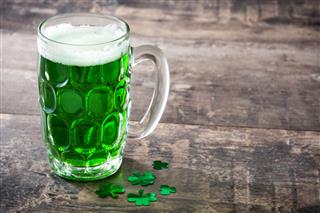 Traditional Cold Green Beer