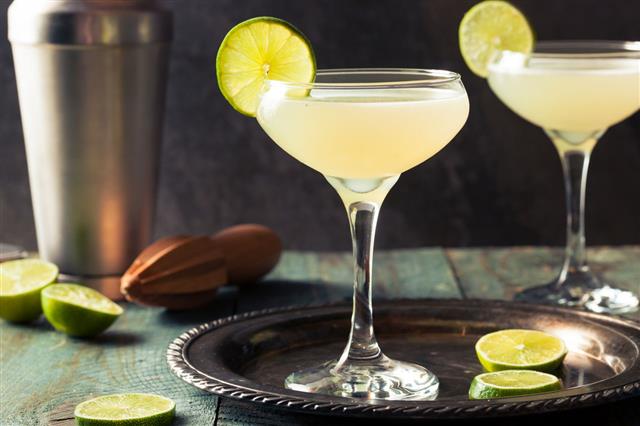 Classic Lime Daiquiri Cocktail