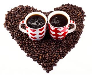 Coffee Love For Valentines Day
