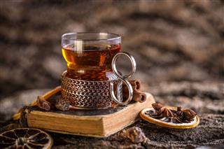 Glass Of Turkish Tea