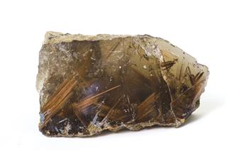 Museum Mineral Series Rutilated Quartz