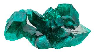 Druse Of Emerald Green Crystals