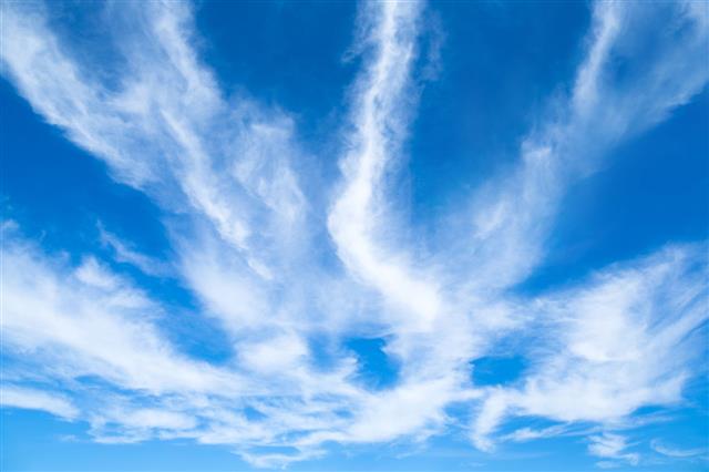 Sky With Cirrus Clouds